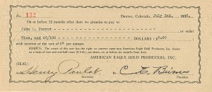 American Eagle Gold Producers, Inc.